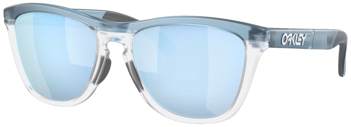 Oakley Frogskins Range Sunglasses - Clear Stone / Prizm Deep Water Polar
