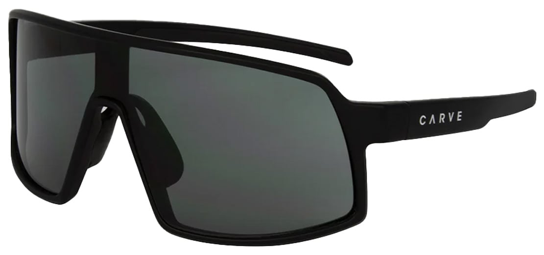 Carve Sierra Sunglasses - Matte Black / Grey