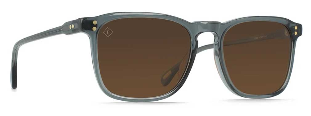 Raen Wiley Sunglasses - Slate / Vibrant Brown Polarized