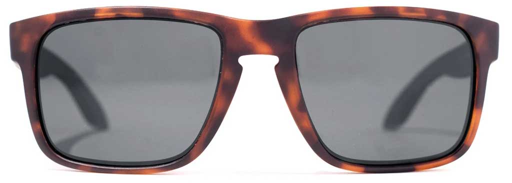Ensea Machine Sunglasses - Matte Tort / Smoke Polarized – alternate view 1
