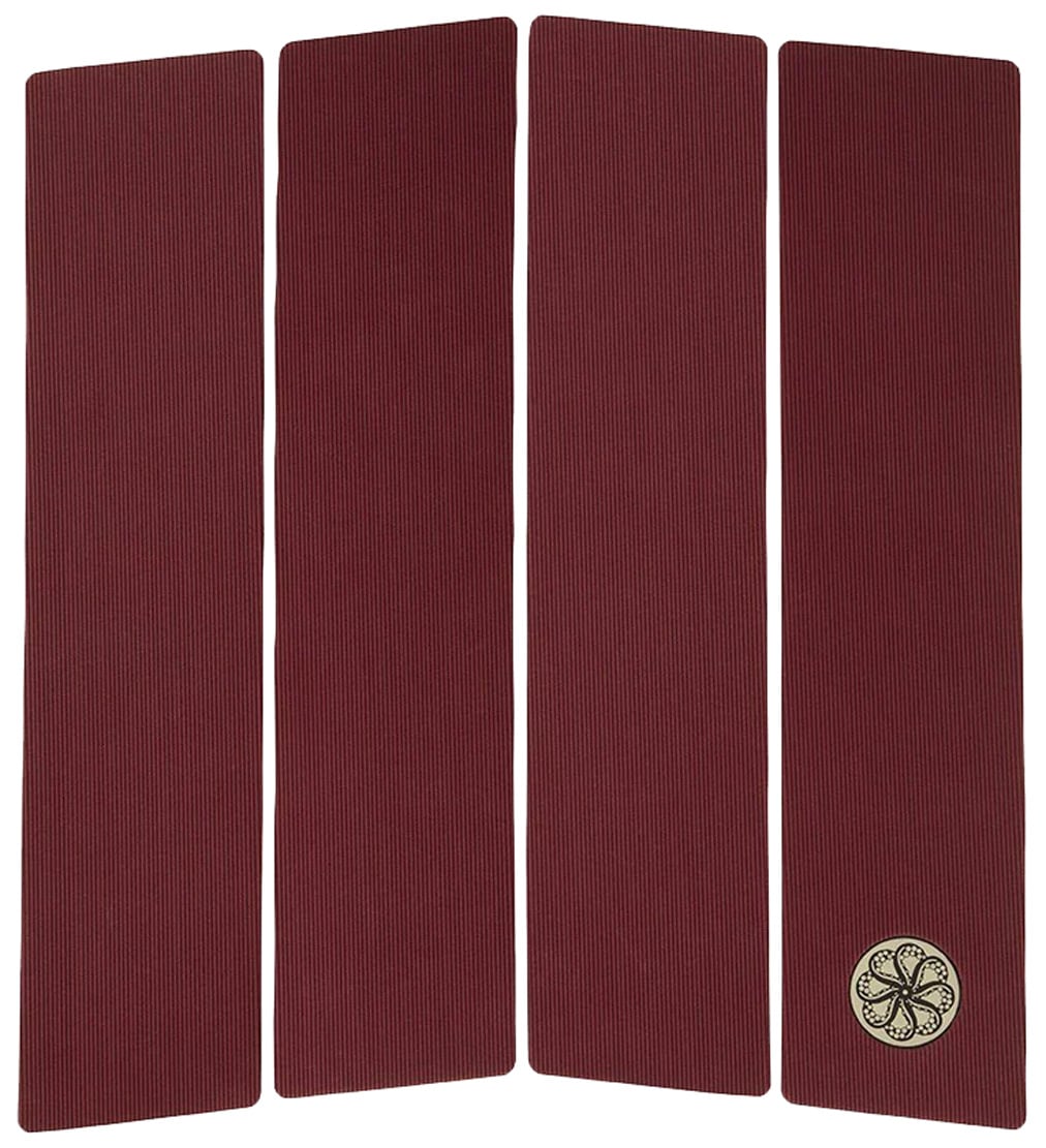 Octopus Front Deck Corduroy Grip Traction Pad - Burgundy