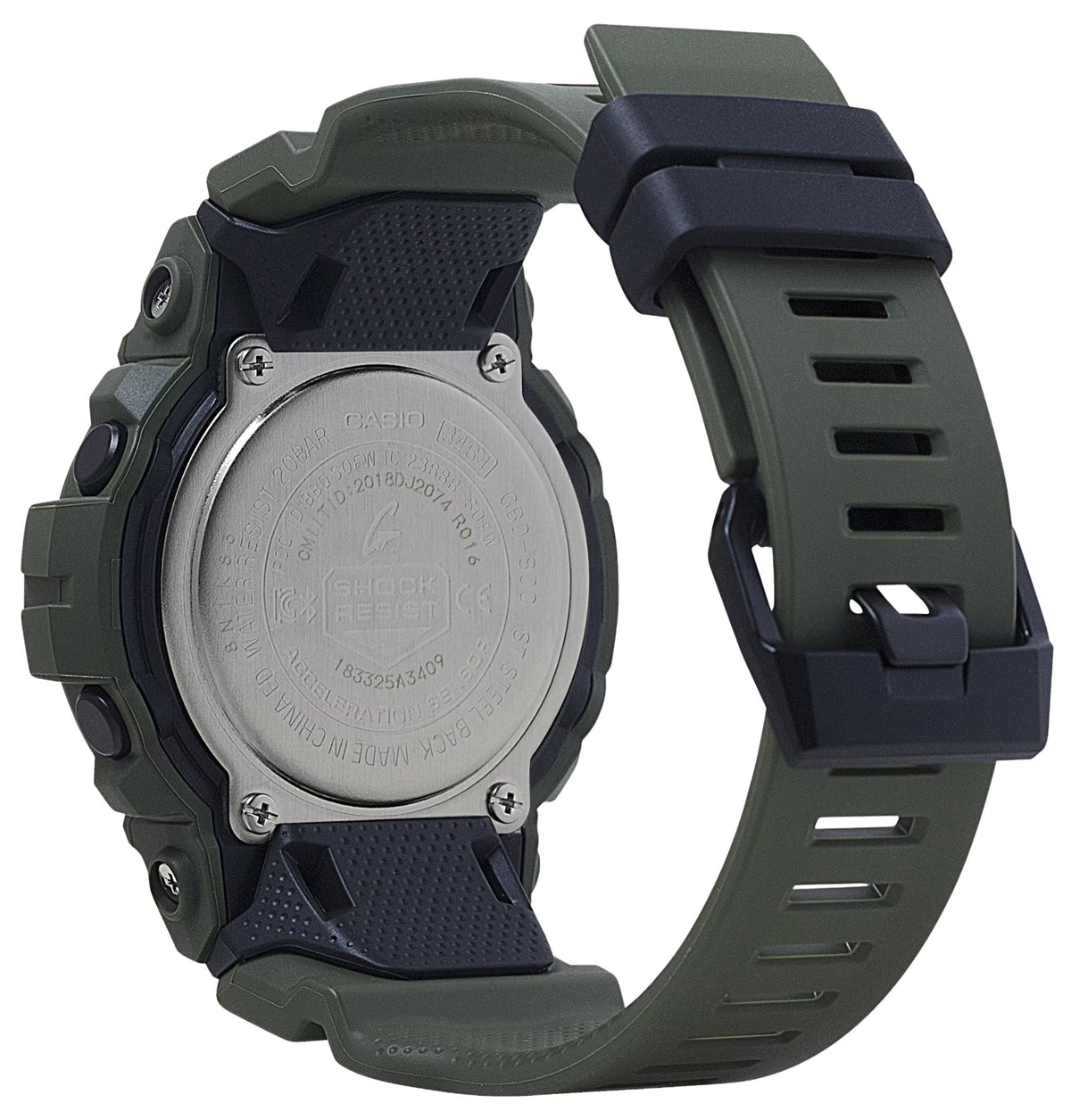 G-Shock GBD800UC-3 Watch – back view
