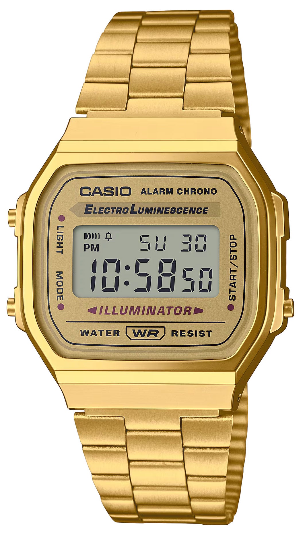 Casio G-Shock A168WG-9VT Watch - Vintage Digital
