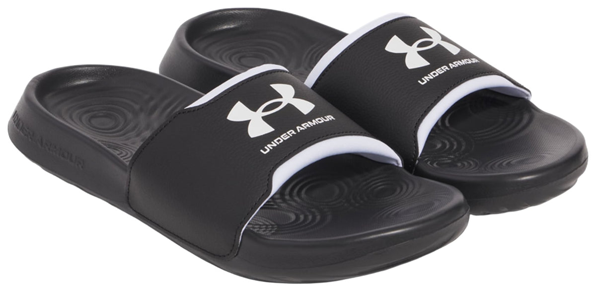 Under Armour Ignite Select Slide Sandal - Black / White