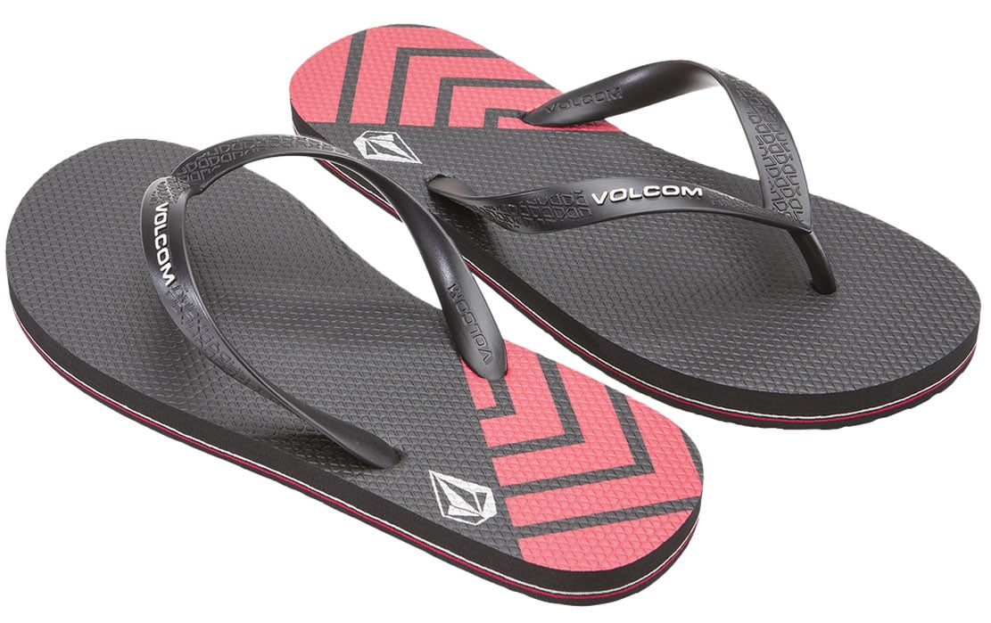 Volcom Volcomotion Sandal - Black/Red