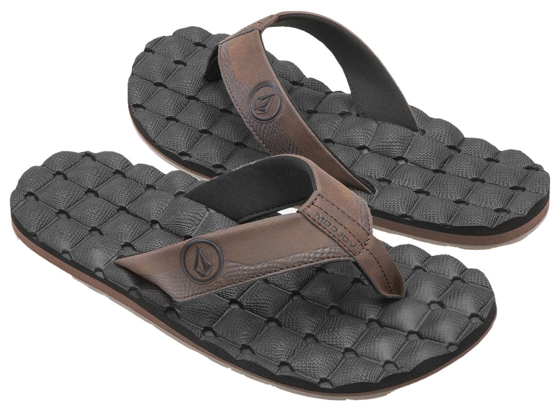 Volcom Recliner Sandal - Brownstone