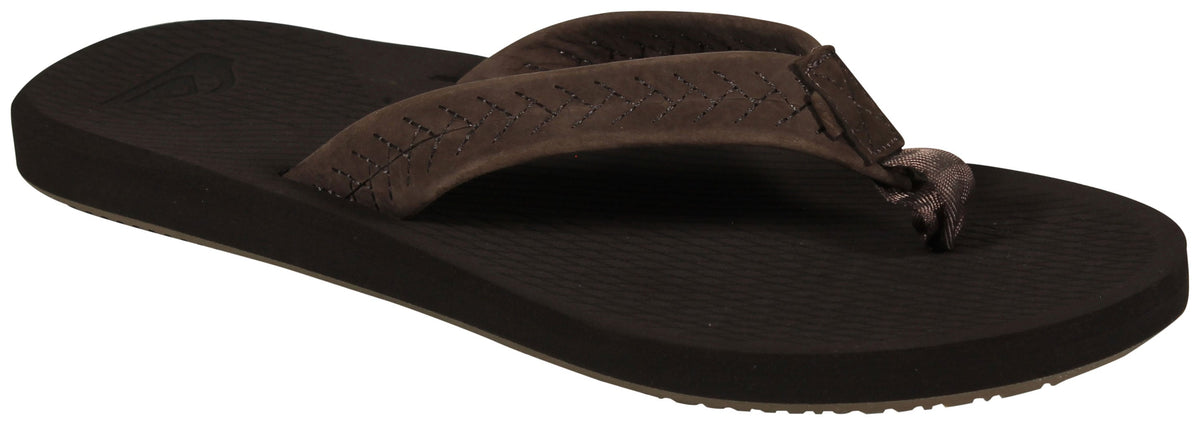 Quiksilver Left Coasta Sandal - Brown / Brown / Brown - 14