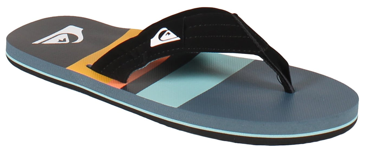 Quiksilver Moncata Layback Sandal - Phantom / Radiant Yellow