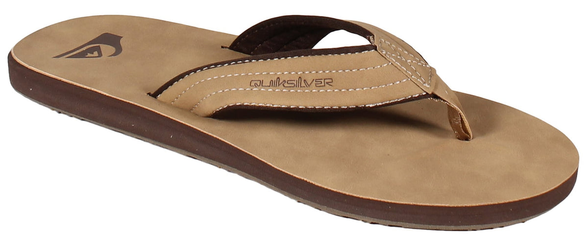 Quiksilver Carver Nubuck Sandal - Tan