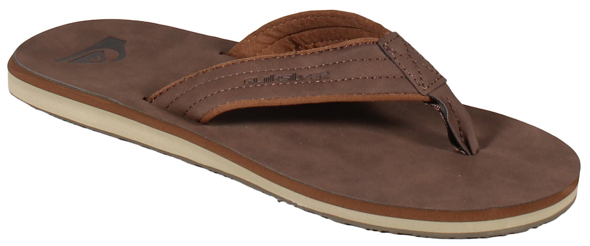Quiksilver Carver Nubuck Sandal - Brown
