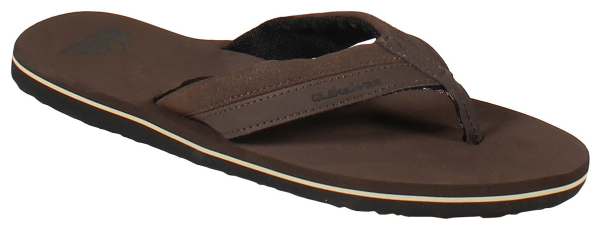 Quiksilver Moncata Solid Sandal - Dark Brown