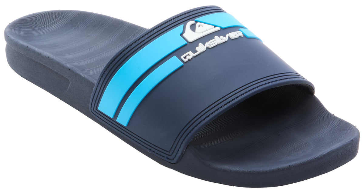 Quiksilver Sunset Slide Men's Sandal - Dark Blue / Blue