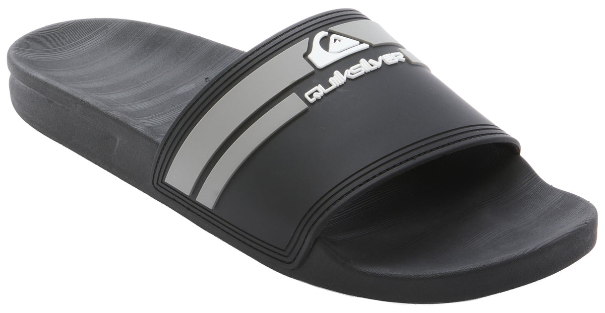 Quiksilver Sunset Slide Men's Sandal - Black / Grey