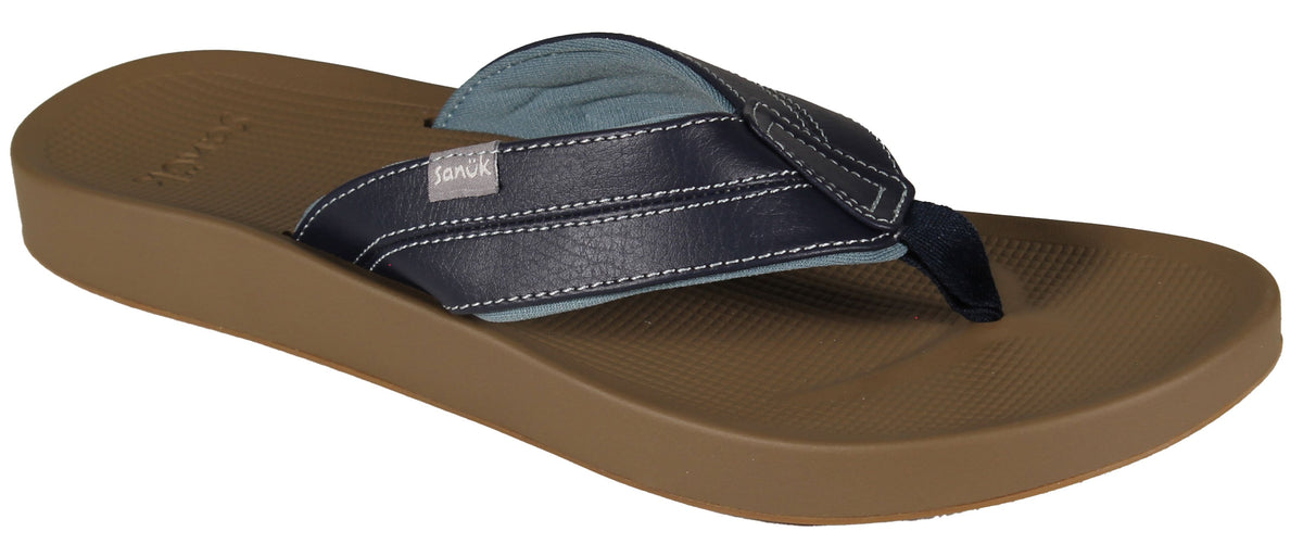 Sanuk Cosmic Yoga Mat Sandal - Navy / Tan