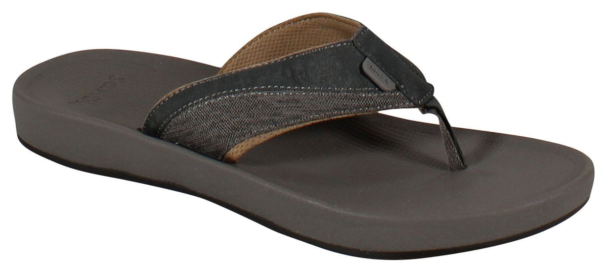 Sanuk Cosmic Seas Mesh Sandal - Dark Grey - 10