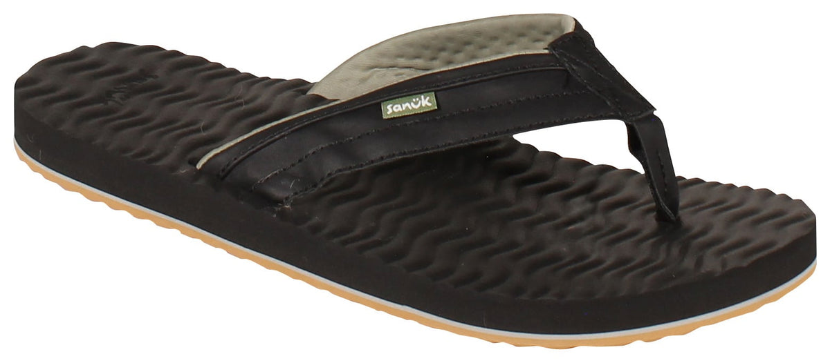Sanuk Ziggy Plush Sandal - Black