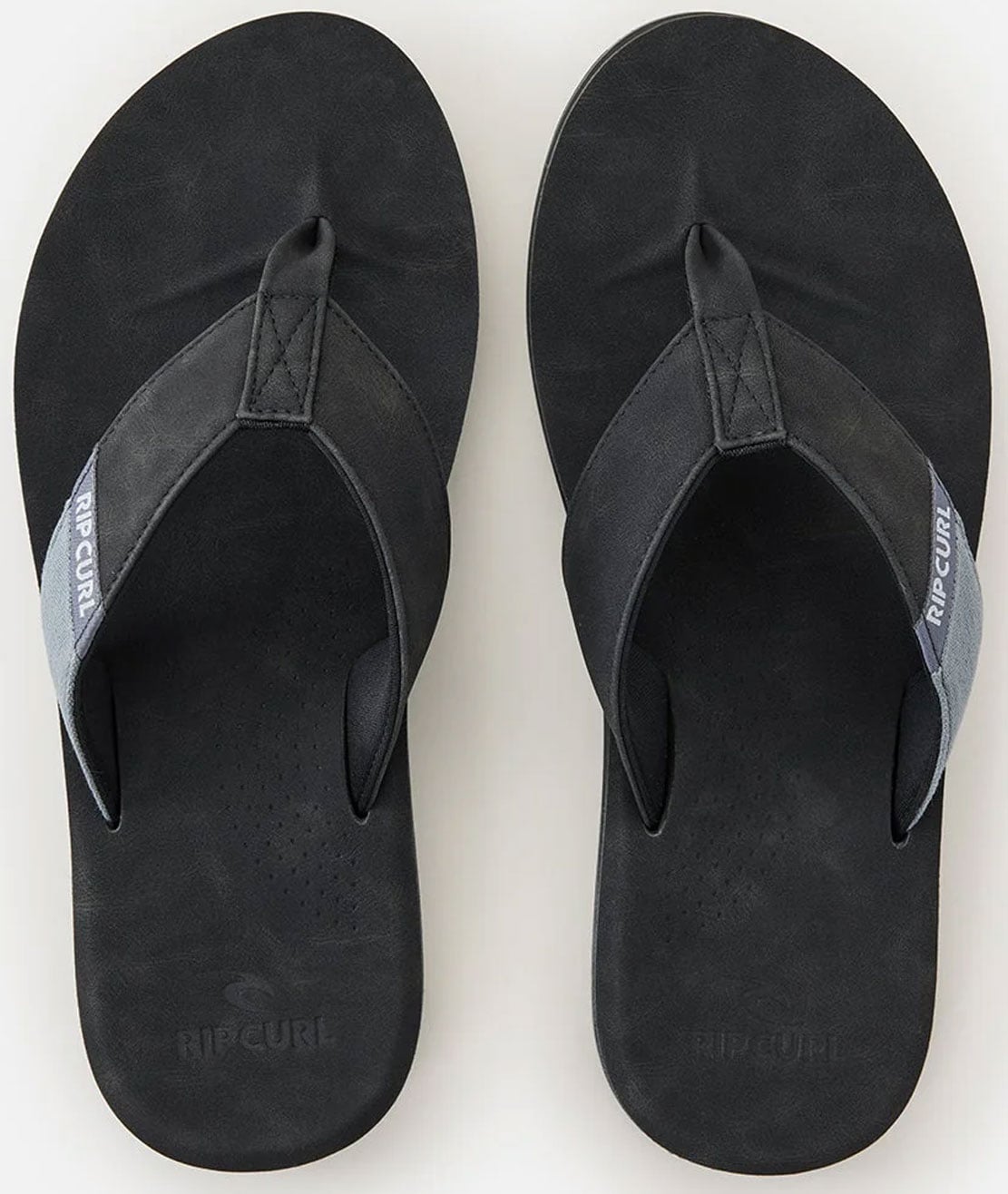 Rip Curl Oxford Bloom Open Toe Sandal - Cushioned Support, Black / Grey – alternate view 1