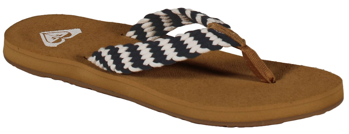 Roxy Porto Sandal - Navy / White