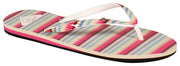 Roxy Portofino Sandal - Tan / Pink Stripe