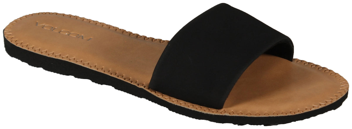 Volcom Simple Slide Sandal - Black