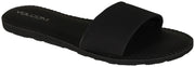 Volcom Simple Slide Sandal - Black Out
