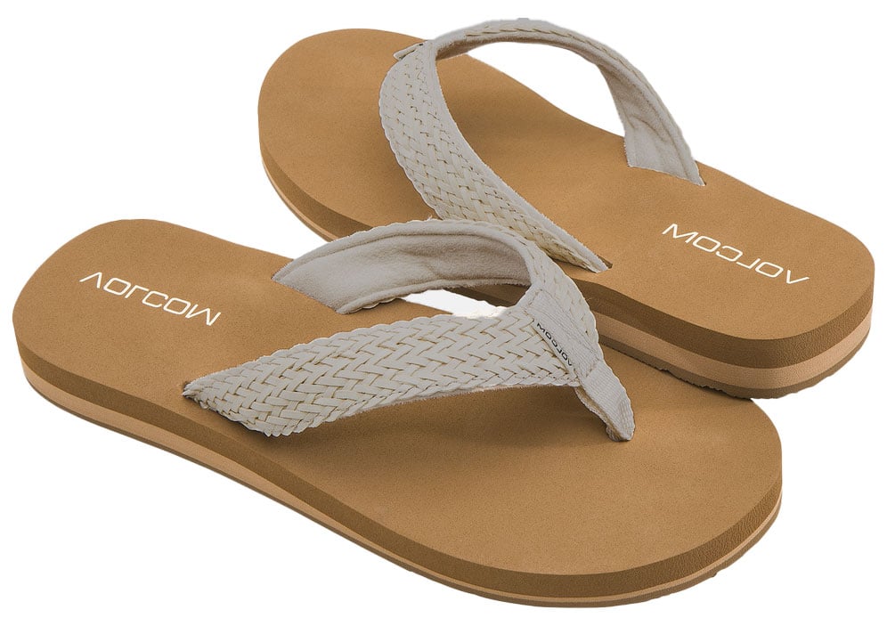 Volcom Oasis Flip Flop Sandal - Cream