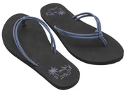Volcom Forever and Ever II Sandal - Black/Blue Strap