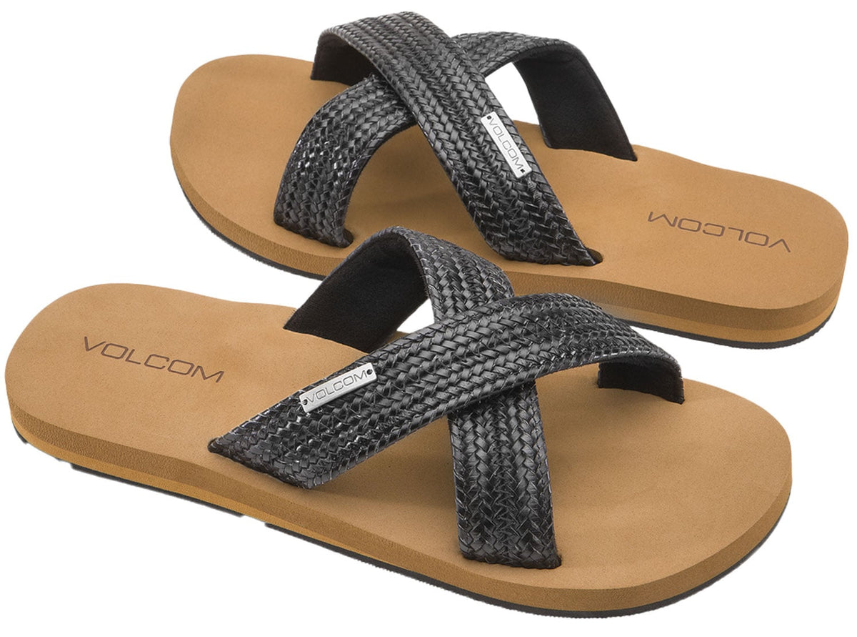 Volcom Double Cross Sandal - Black