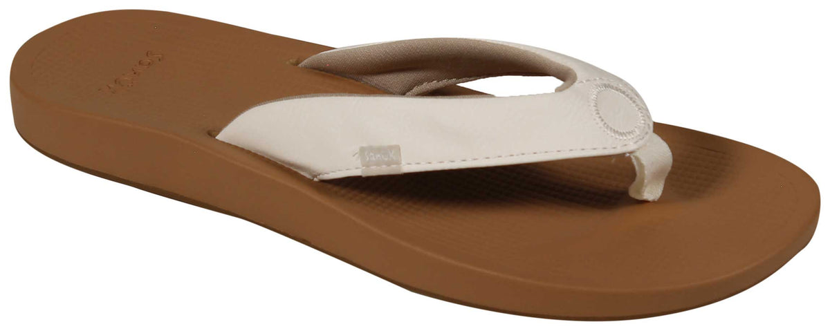 Sanuk Cosmic Yoga Mat Women's Sandal - White / Tan