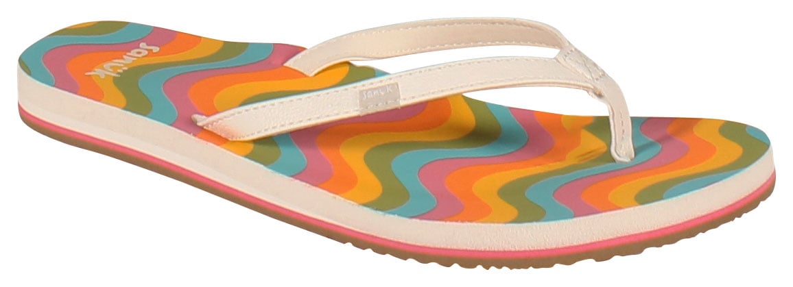 Sanuk Yoga Joy Rainbow Sandal - Rainbow