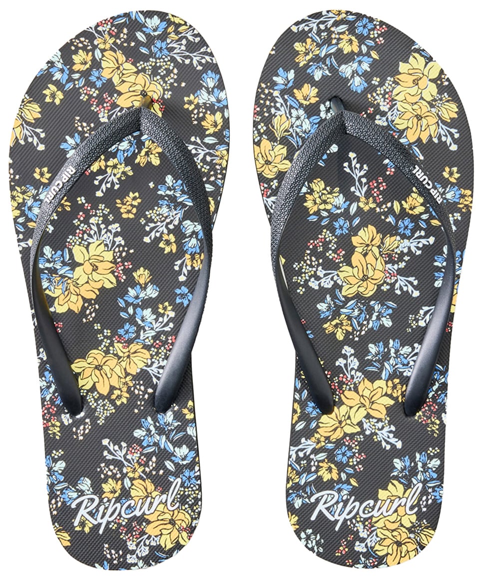 Rip Curl Mixed Bloom Sandal - Black / Yellow