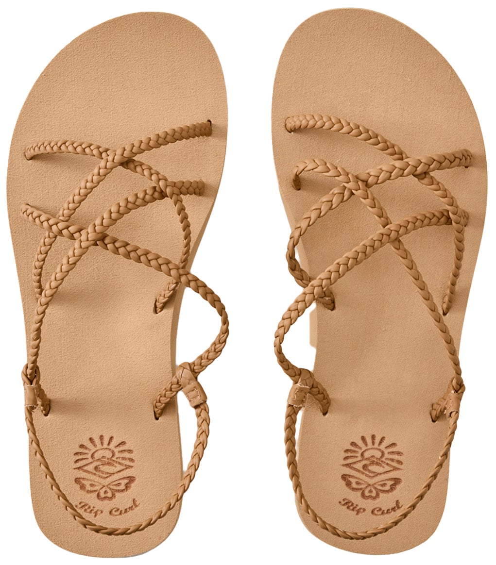 Rip Curl Micro Braid Bloom Sandal - Tan