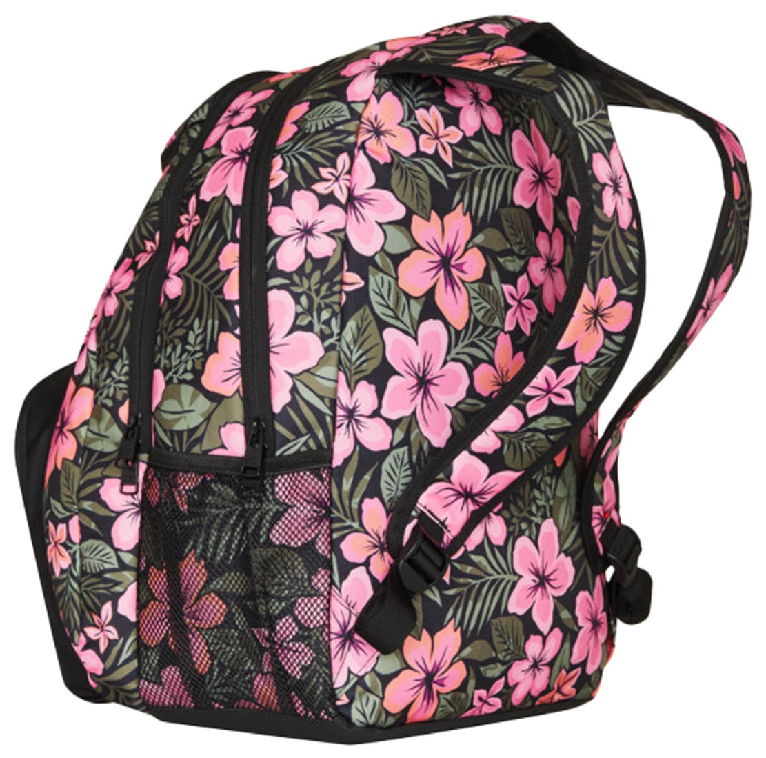 Roxy Shadow Swell Printed 24L Backpack - Anthracite Fearless Floral – back view