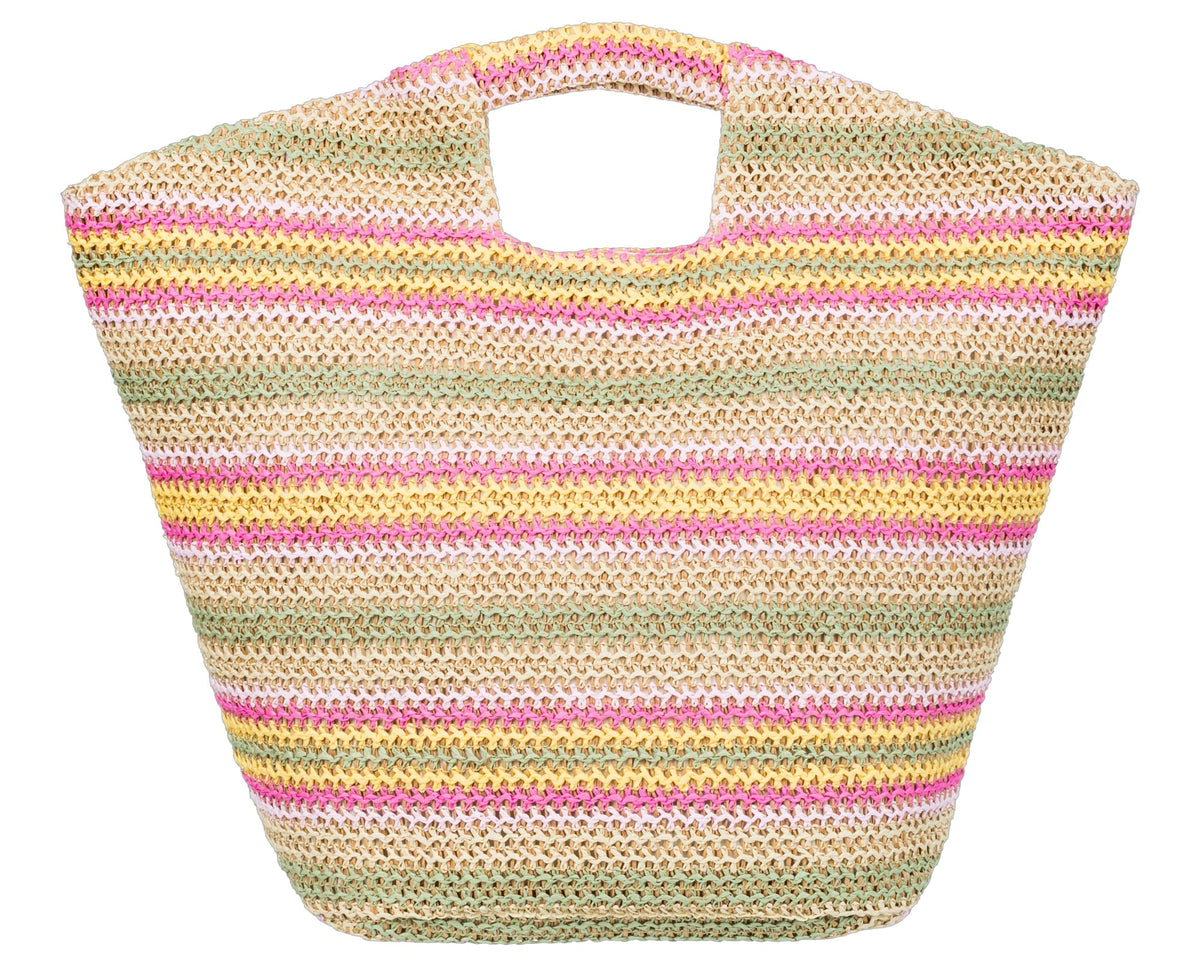 Roxy Coco Pearl Tote Bag - Natural Banana – back view