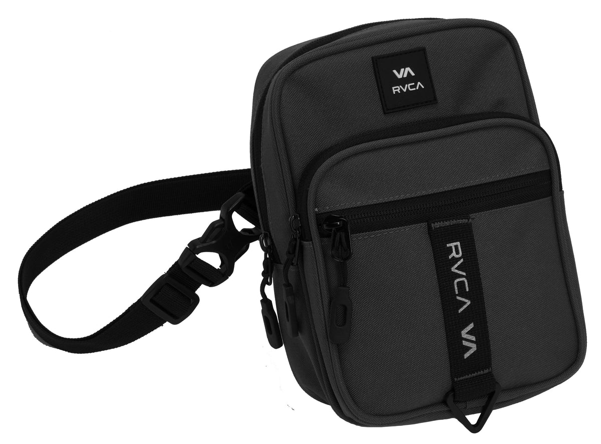 RVCA Utility Pouch - Compact Crossbody Everyday Bag, Black