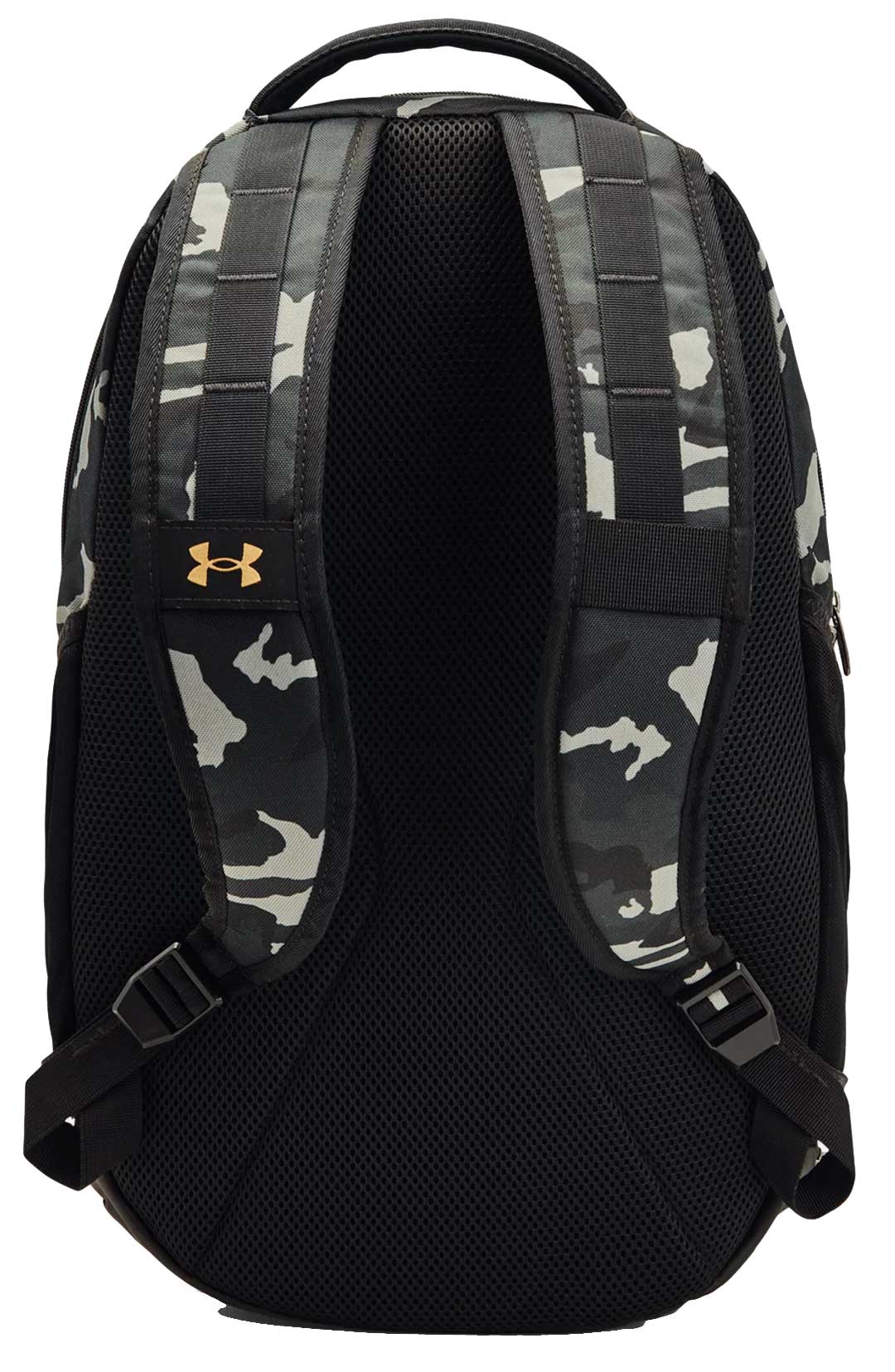 Under Armour Hustle 29L Backpack - Classic Black / Metallic Gold