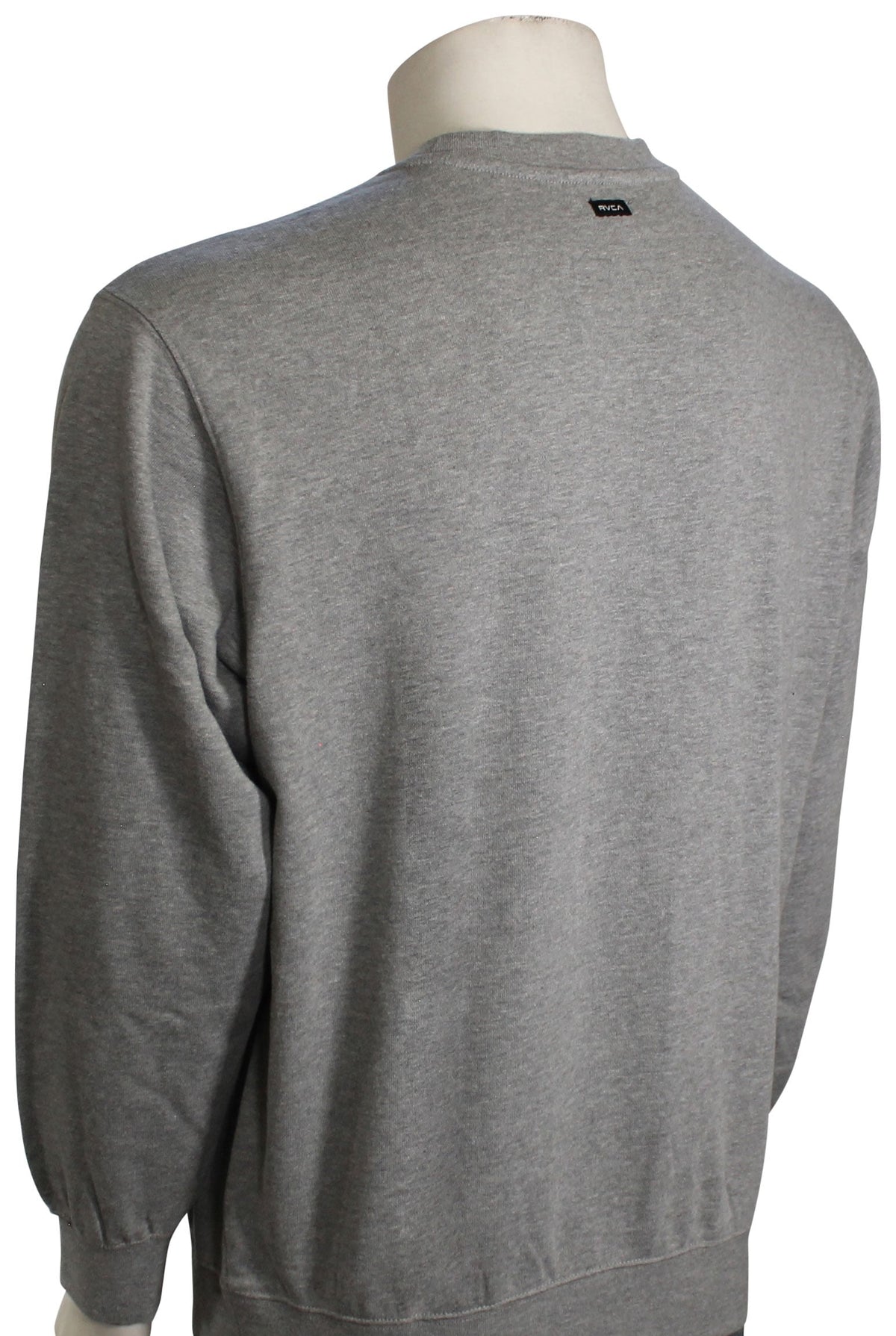 RVCA VA Essential Sweater - Light Marle – back view