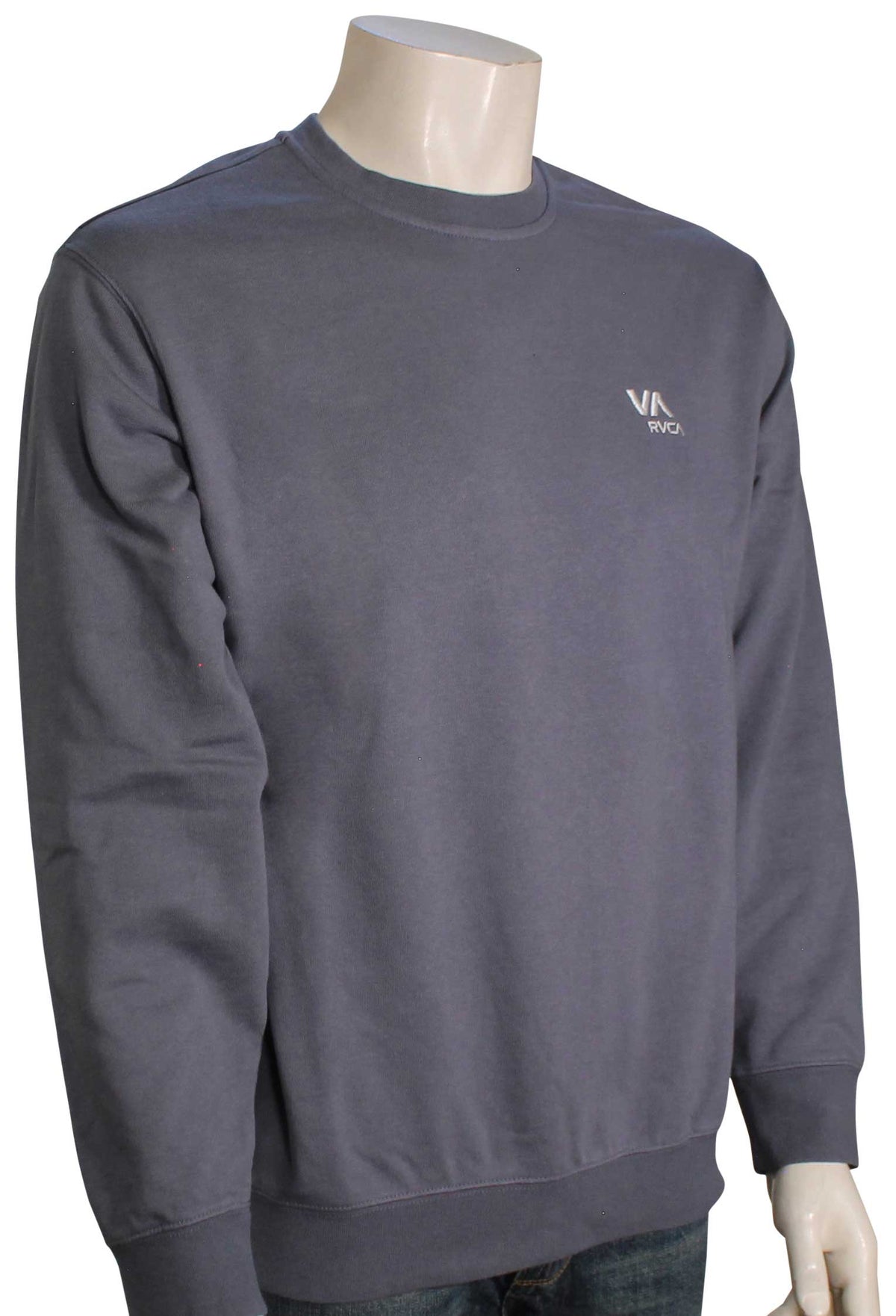 RVCA VA Essential Sweater - Vintage Blue