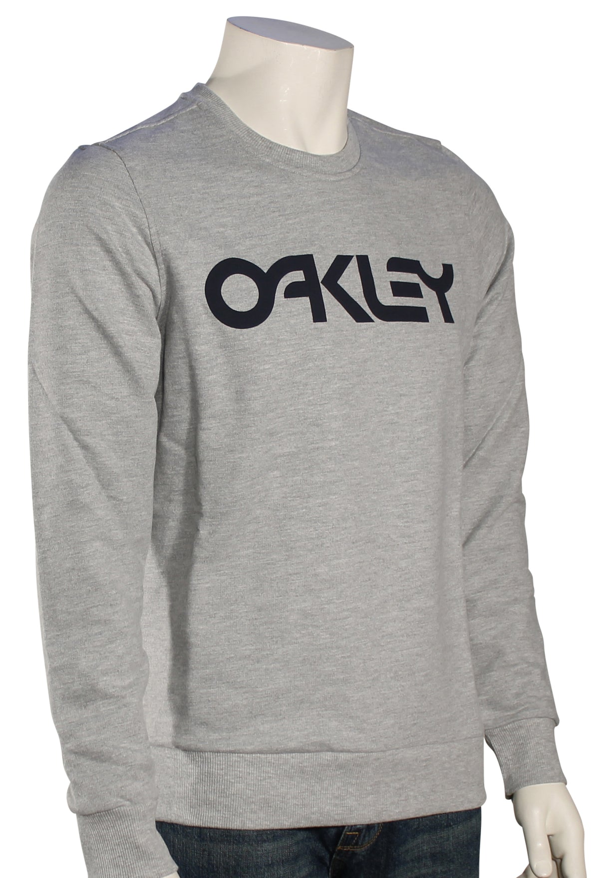 Oakley B1B Crew Sweater - Granite Heather, front view