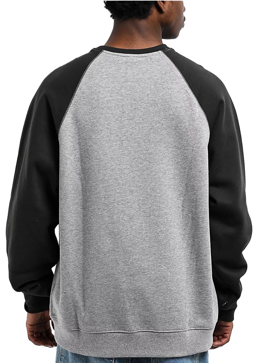 Volcom Homak Crew Sweater - Bone Heather – back view