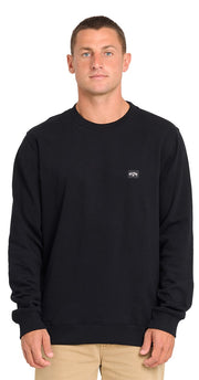 Billabong All Day Men's Crew Neck Sweater - Black