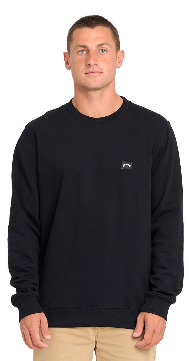 Billabong All Day Men's Crew Neck Sweater - Black