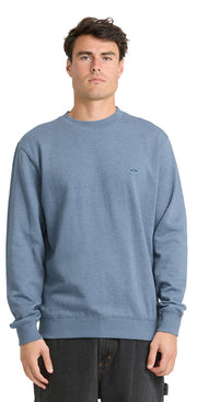 Billabong All Day Men's Crew Neck Sweater - China Blue