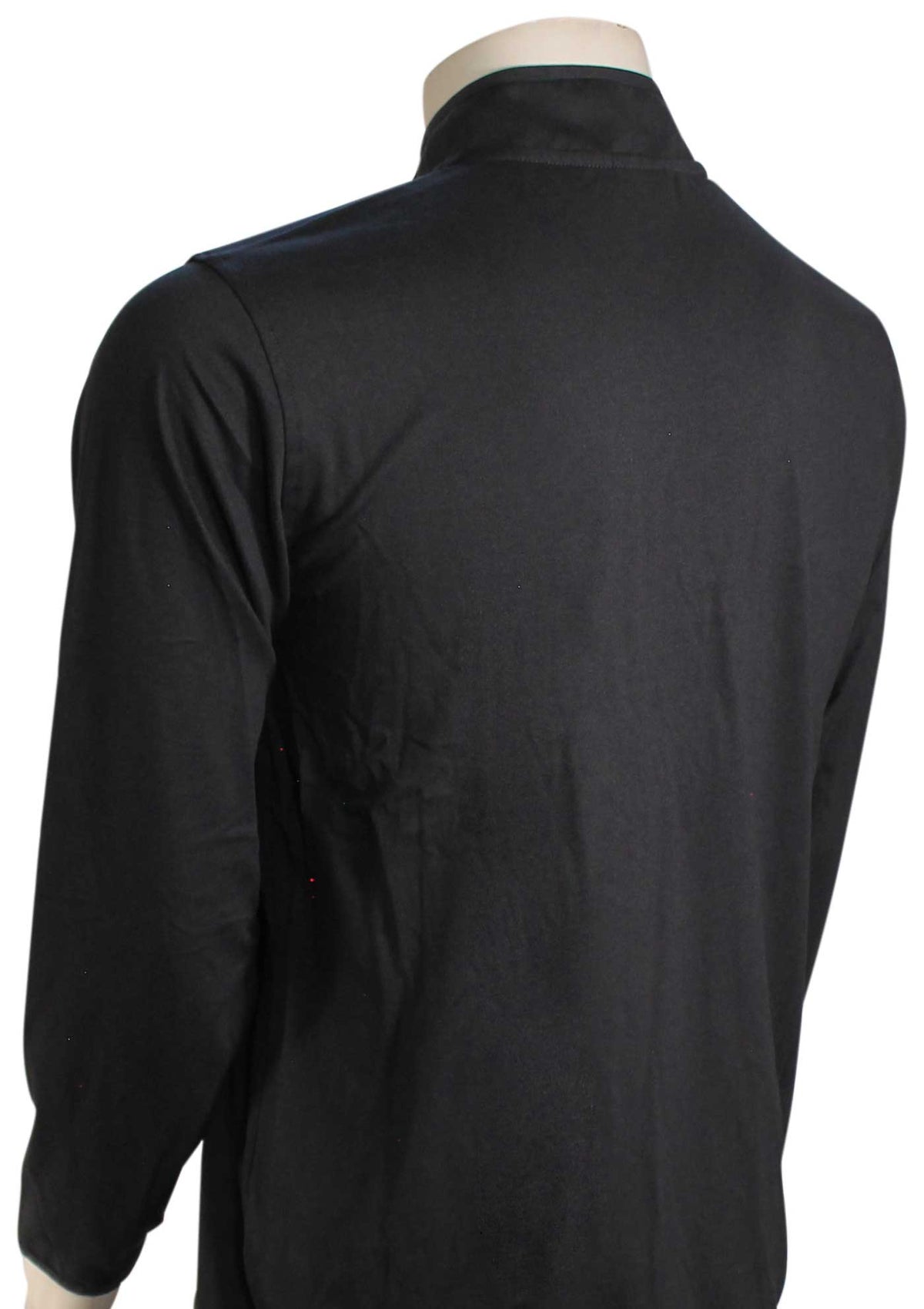 Hurley H20 Dri Mesa Onshore Quarter Zip Sweater - Dark Grey, back view