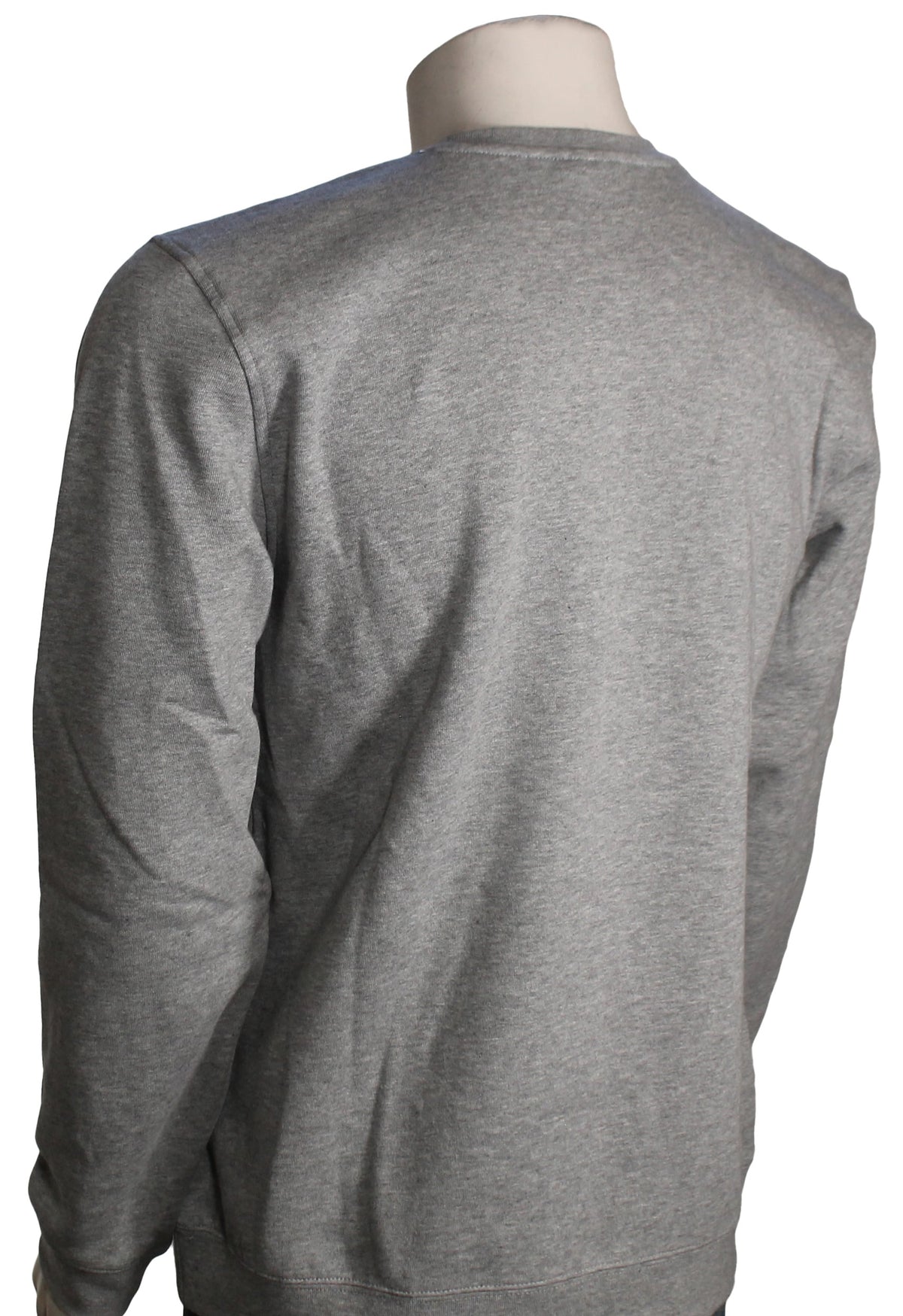 Hurley Icon Crew Sweater - Dark Grey Heather – back view