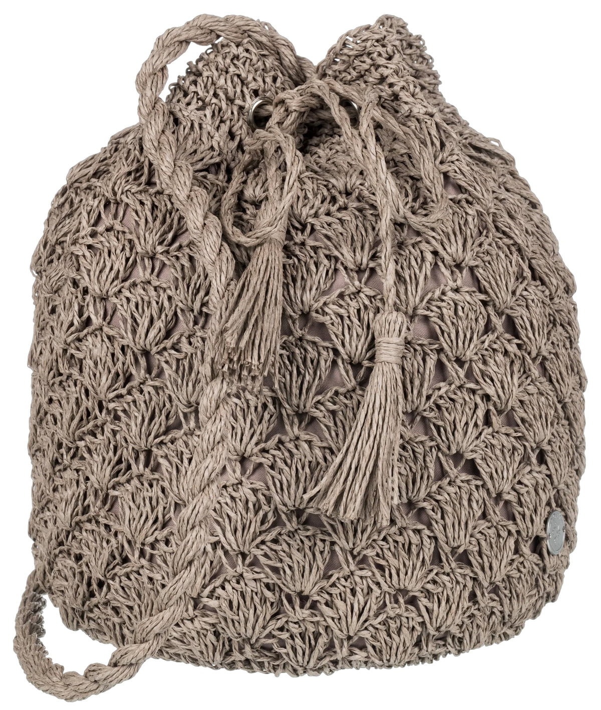 Roxy Doubtful Beachcomber Handbag - Portabella – back view