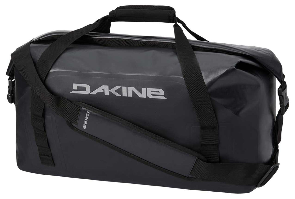 DaKine Cyclone Wet/Dry Roll Top 60L Duffle - Black – back view