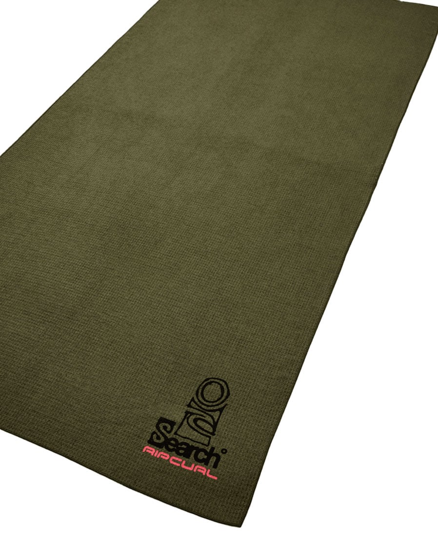 Rip Curl Search Packable Beach Towel - Lightweight Quick-Dry, Deep Cactus Green – alternate view 1