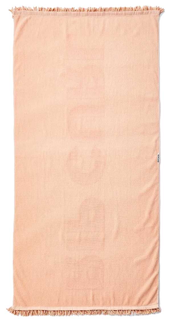 Rip Curl Premium Surf Beach Towel - Peach