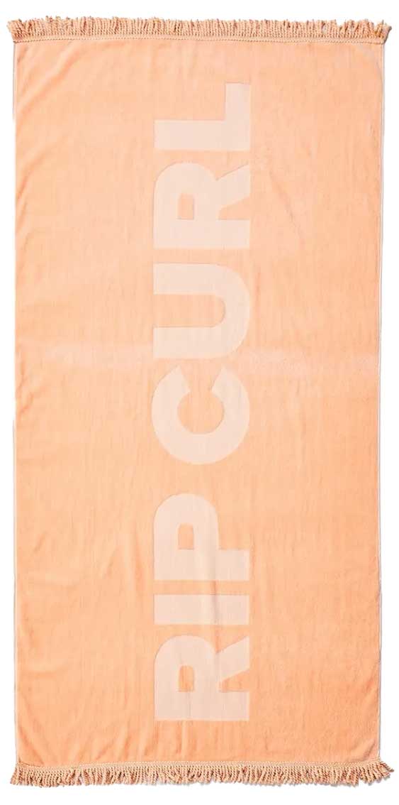 Rip Curl Premium Surf Beach Towel - Peach